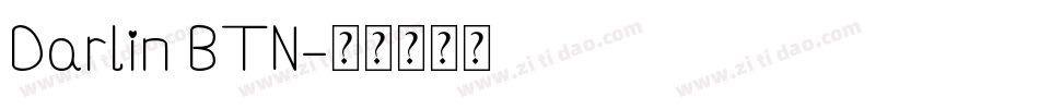 Darlin BTN字体转换